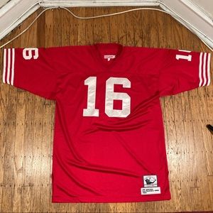Joe Montana Mitchell & Ness 49ers Jersey